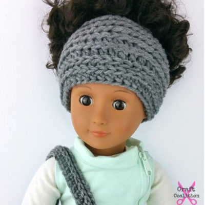 My Dolly Edgy Messy Bun Hat