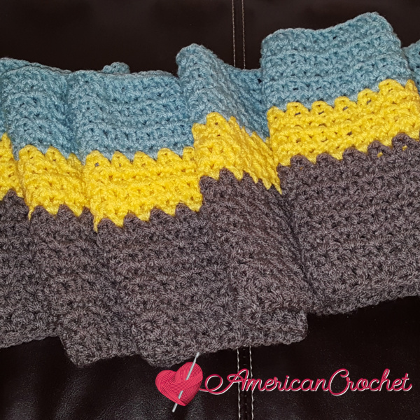 Winter Wonder Blanket Part One | American Crochet @americancrochet.com #americancrochet #crochetalong