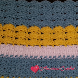 Winter Wonder Blanket Part Two | American Crochet @americancrochet.com #americancrochet #crochetalong