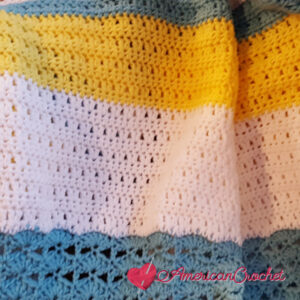 Winter Wonder Blanket Part Four | American Crochet @americancrochet.com #americancrochet #crochetalong