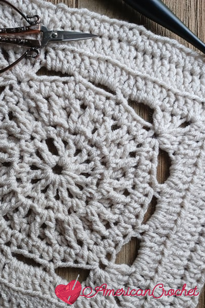 Sedona Square - 9" Afghan Square