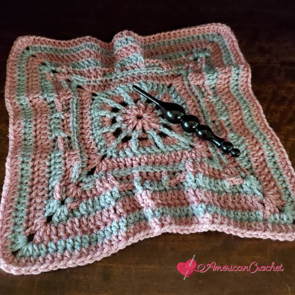 Pixie Dust Square | Crochet Pattern | American Crochet @americancrochet.com #crochetpattern