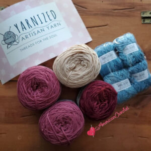 Unboxing: Yarnized Artisan Yarn | American Crochet @americancrochet.com