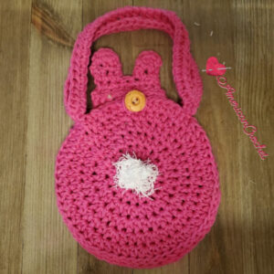 Hippity Hoppity Mini Bag | American Crochet @americancrochet.com
