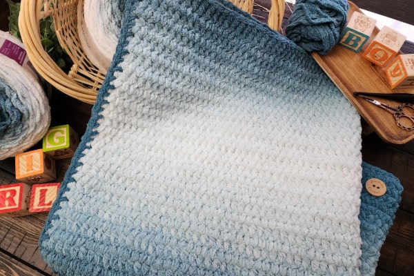 Flutterby Baby Blanket | Crochet Pattern | American Crochet