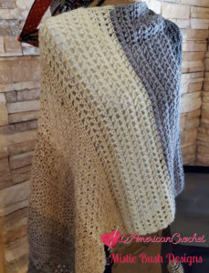 Winter Wonder Shawl Part Seven | American Crochet @americancrochet