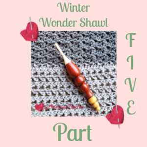 Winter Wonder Shawl Part Five | American Crochet @americancrochet