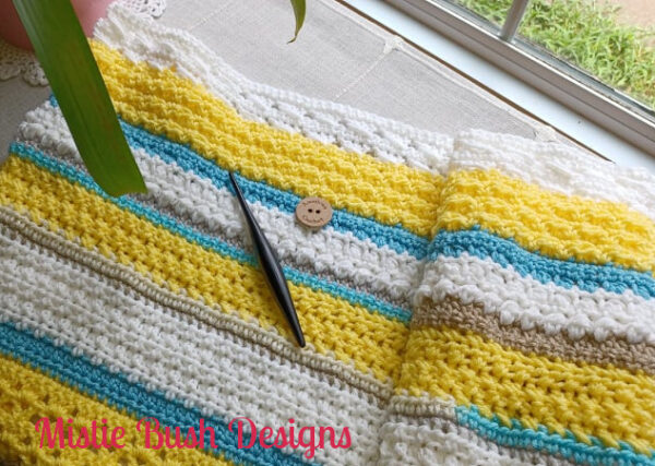 Happy Throw Two Part Eight | American Crochet @americancrochet