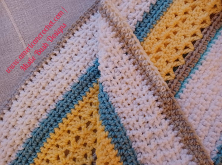 Happy Throw Two Part Four | American Crochet @americancrochet