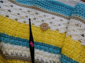 Happy Throw Two Part Nine | American Crochet @americancrochet