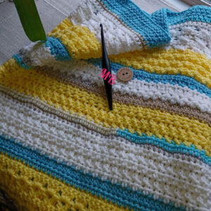 Happy Throw Two Part Nine | American Crochet @americancrochet