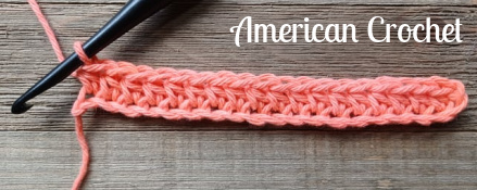 Half Double Crochet Front 2 Loop Cluster | American Crochet @americancrochet.com