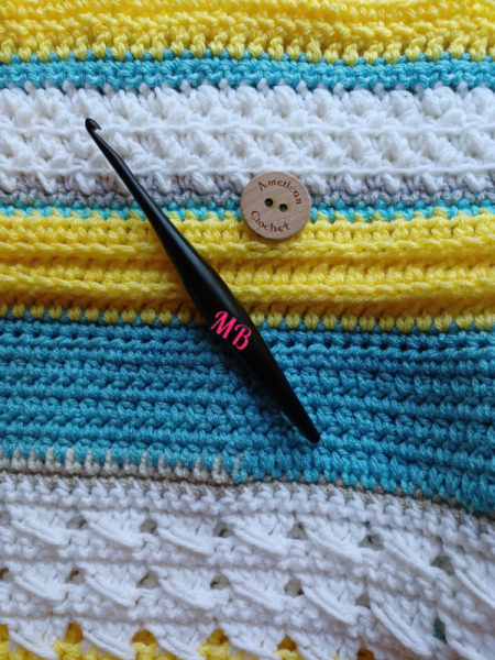 Happy Throw Two Part Twelve | American Crochet @americancrochet