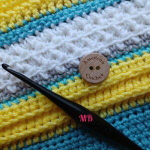 Happy Throw Two Part Twelve | American Crochet @americancrochet