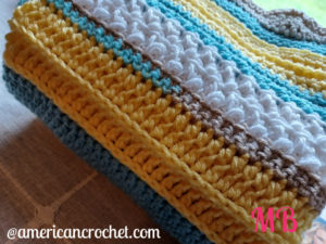 Happy Throw Two Part Thirteen | American Crochet @americancrochet