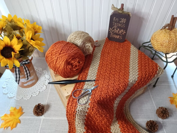 Happy Throw Three | Crochet Pattern | American Crochet @americancrochet.com