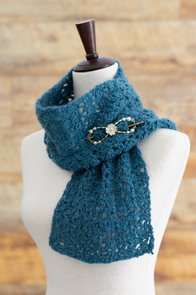 Periwinkle Scarf