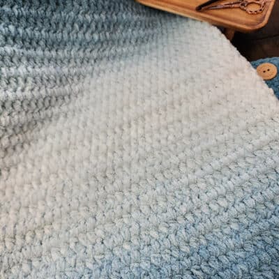 Flutterby Baby Blanket | Easy HDC Blanket Pattern for Beginners