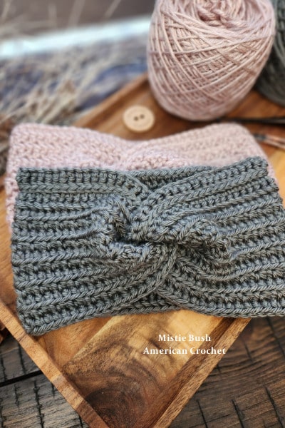 Snow Bound Earwarmer | Crochet Pattern | American Crochet