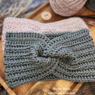 Snow Bound Earwarmer – Quick and Easy Crochet Pattern