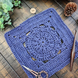 Bois D'Arc Square - 9" Afghan Square