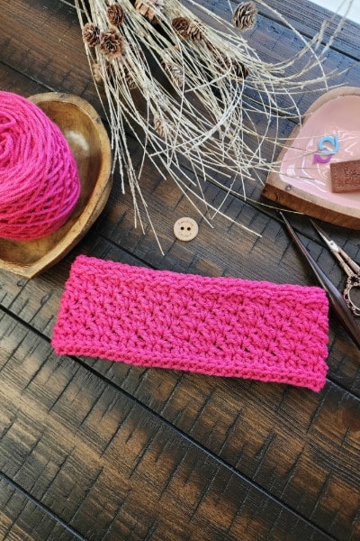 Everyday Kisses Earwarmer Crochet Pattern